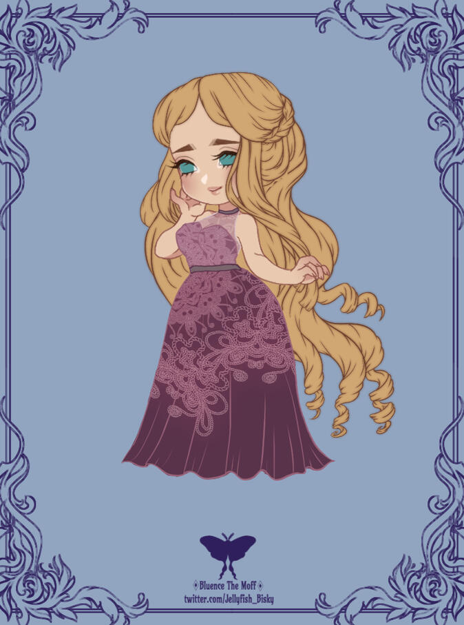 Chibi Elinore (by Tyralea the Artsy Moff @ CAE)