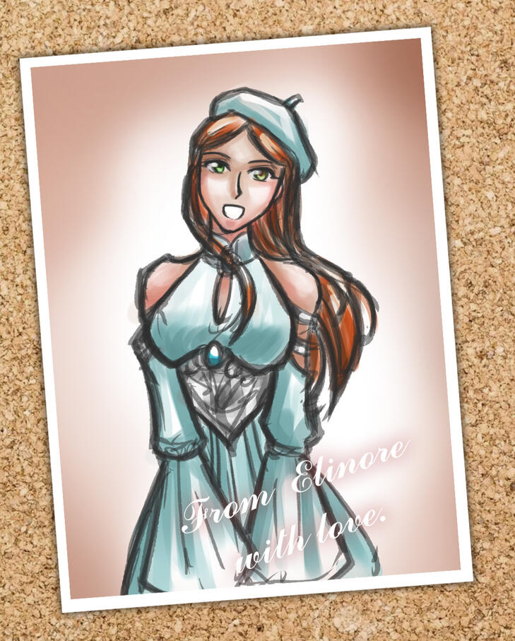 Elinore Postcard (by Crossworlds Art @ CAE)
