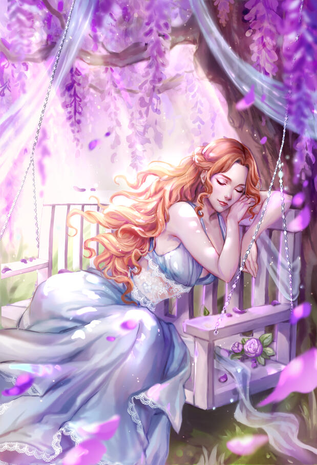 Wisteria Dreams (by Aireenscolor)