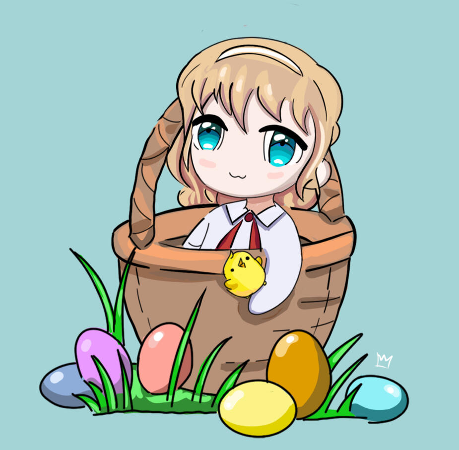 Little Elinore in a Noblegarden Basket (by Yurimi)