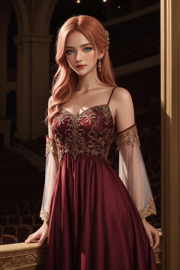 Formal ~ Maroon Gown