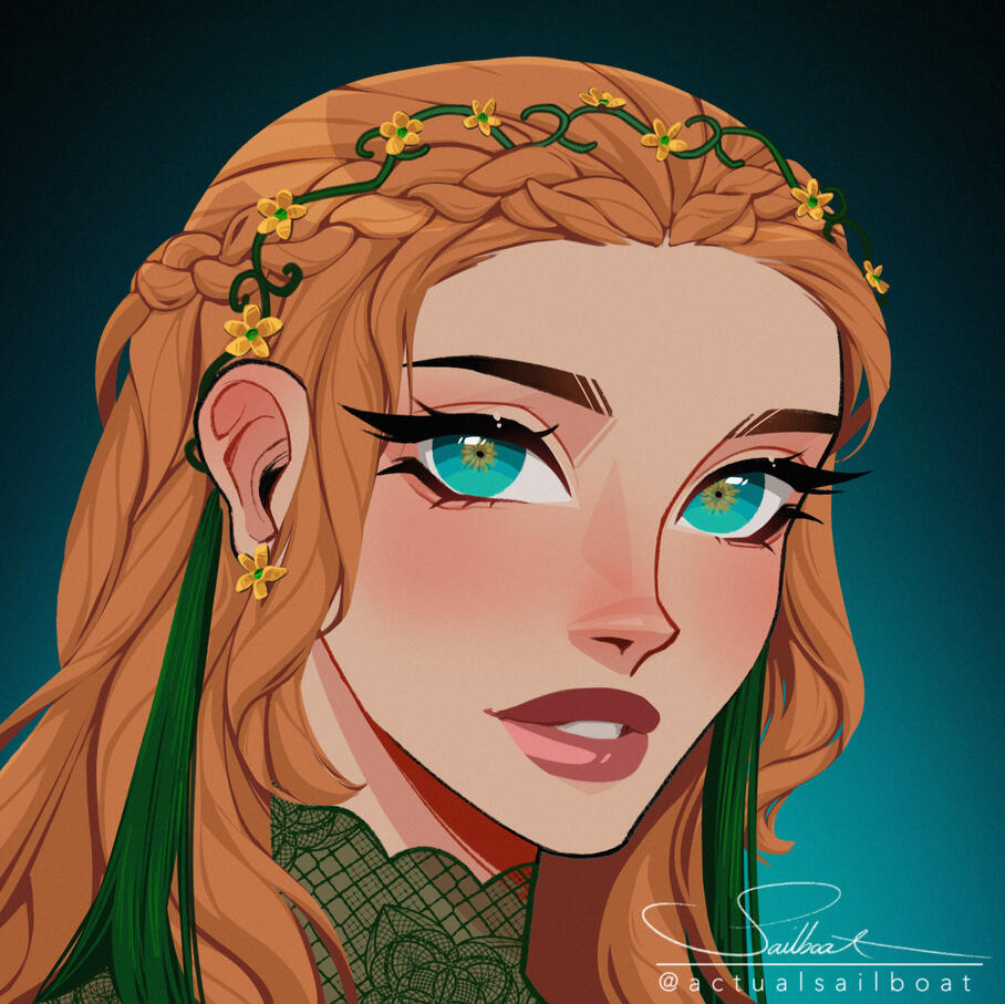 Elinore Portrait YCH (by Actual Sailboat @ CAE)