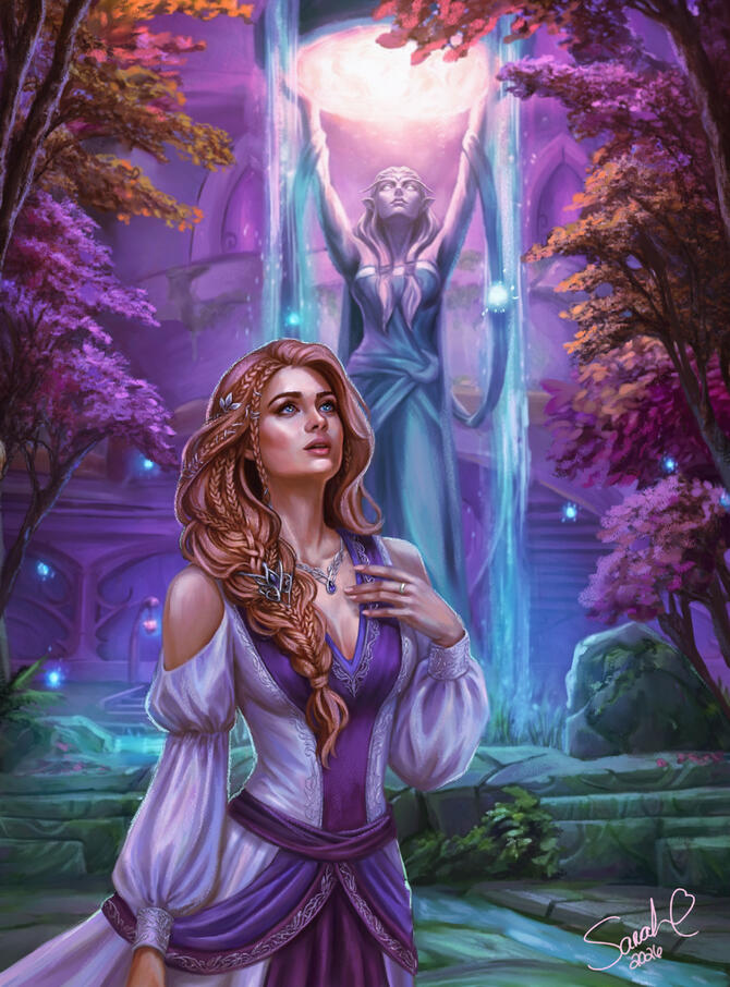 Temple of the Moon (by Forty-Fathoms)