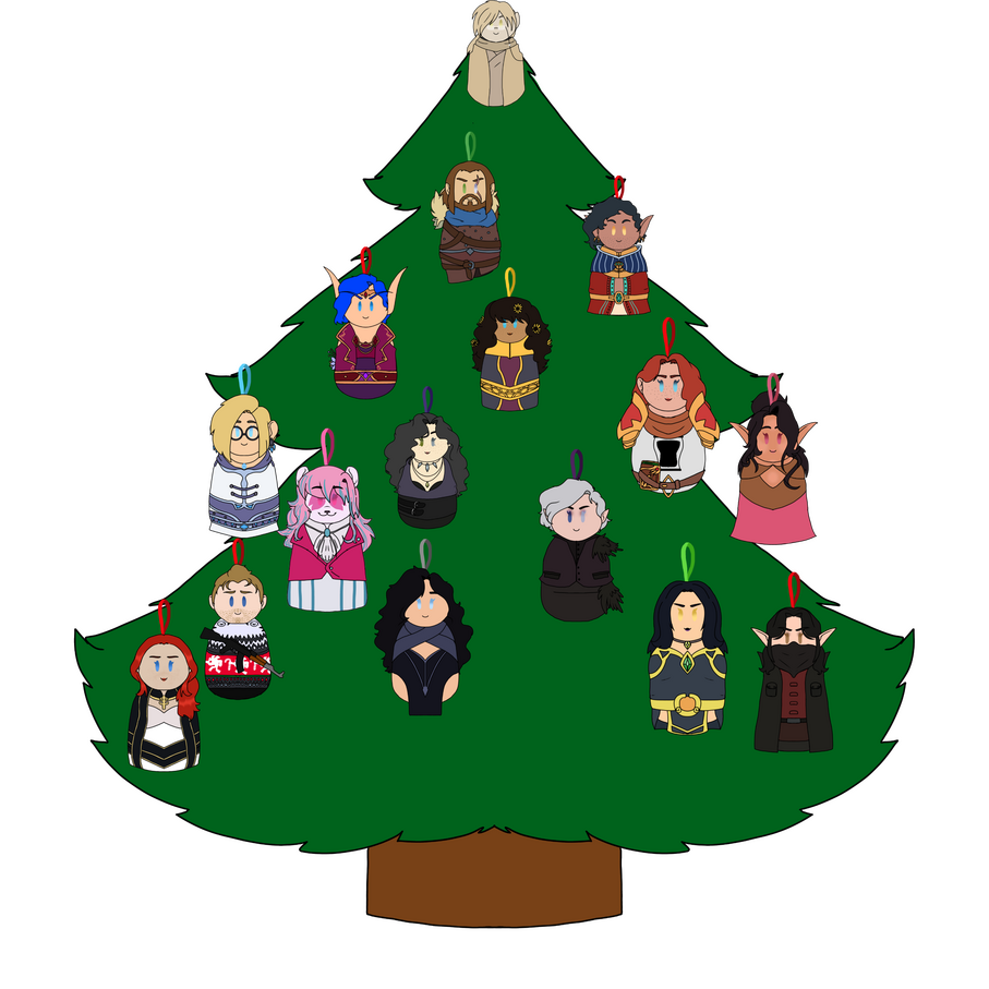 Winter's Veil Tree of Friends 2023 (by Zifina @ CAE)