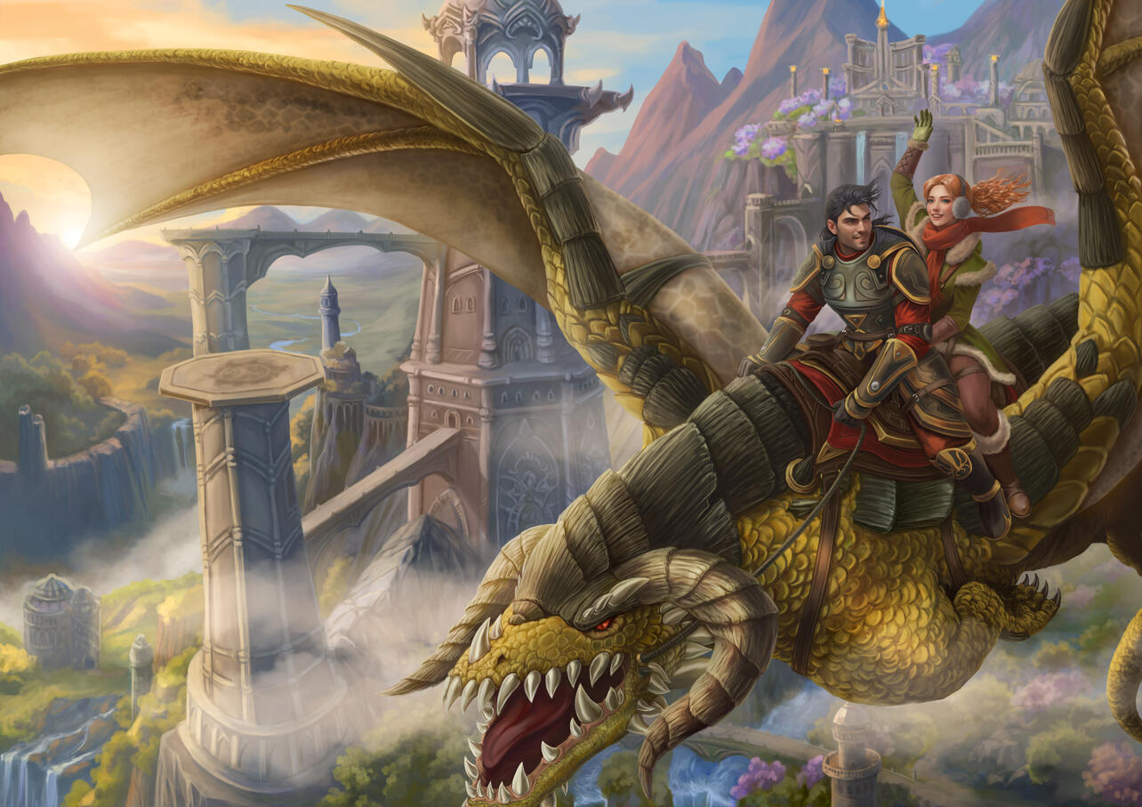 Dragon Flight (by Wayleri)